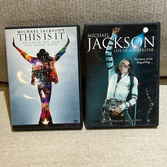 Michael Jackson Dvd Bundle of 2 - Picture 1 of 4